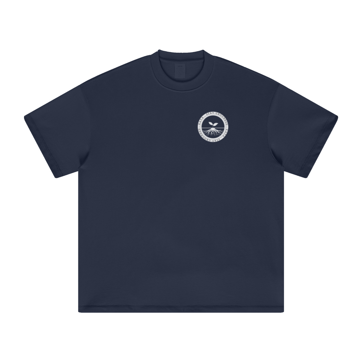 305GSM Unisex All-Over Print Crew Neck T Shirt Dark blue