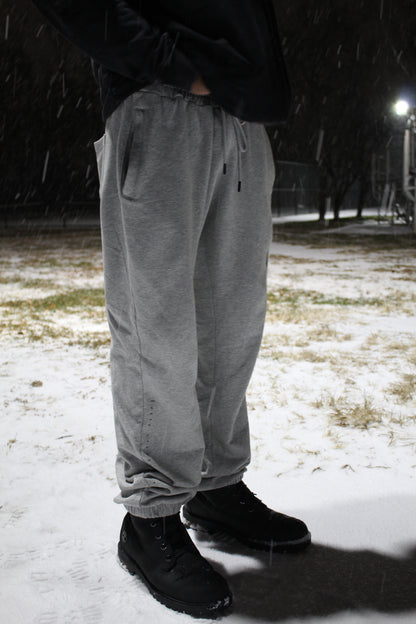 "Every crease adds structure." Sweats (Heather Grey)