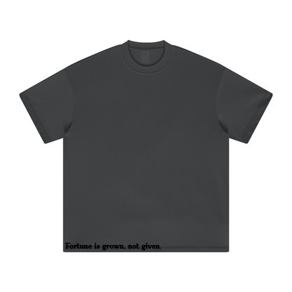 305GSM Unisex All-Over Print Crew Neck T Shirt Dark gray