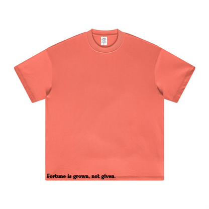305GSM Unisex All-Over Print Crew Neck T Shirt Orange