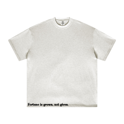 305GSM Unisex All-Over Print Crew Neck T Shirt Beige 
