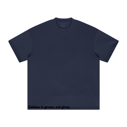 305GSM Unisex All-Over Print Crew Neck T Shirt Dark blue